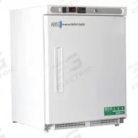 AMERICAN BIOTECH SUPPLY Freezer: Undercounter, 4.2 cu ft, -25°C to -15°C, Manual Defrost Method (MPN ABT-HC-UCBI-0420-ADA). Key specifications — Defrost Method: Manual; Brand: AMERICAN BIOTECH SUPPLY; Door Hinge: Right.