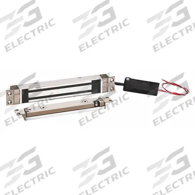 SDC Electromagnetic Lock: 10 7/16 in Lg, 1 1/4 in Wd - Single-Door Magnetic Locks