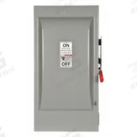 SIEMENS Safety Switch: Fusible, 200 A, Three Phase, 600V AC, 316 Stainless Steel, Indoor/Outdoor (MPN HF364SS). Key specifications — Brand: SIEMENS.