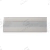 STANLEY VIDMAR Label Holder: 3 in x 1 in, Clear, Slide-In, 1 Label Holders, Self-Adhesive, Plastic (MPN ALH13). Key specifications — Color: Clear; Label Attachment Type: Slide-In; Finish: Unfinished; Mounting Type: Self-Adhesive; Material: Plastic; Brand: STANLEY VIDMAR.
