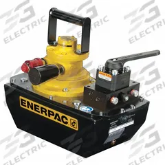 ENERPAC Air Hydraulic Pump: 10,000 psi Max. Op Pressure, 2,310 cu in Reservoir Capacity, Pendant (MPN ZA4440MX). Key specifications — attr944931: Advance; attr944932: 3-Position; attr995446: Pendant.