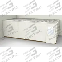 PORTA-FAB Modular In-Plant Office: 24 ft x 12 ft x 8 ft, 2 Walls, Steel-Covered Drywall, Beige (MPN GS1224-2). Key specifications — attr1283742: Beige; attr1283794: PORTA-FAB; attr1283748: STC 31; attr1283763: Steel.