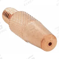 MILLER ELECTRIC Tapered Contact Tip: Spoolmate, 0.03 in, 5 PK (MPN 186419). Key specifications — Contact Tip Series: Spoolmate; Connection Type: Threaded; Manufacturer Part Number: 186419; For Nozzle Series: Spoolmate; Brand: MILLER ELECTRIC; Maximum Wire Diameter (Merch): 0.03 in.