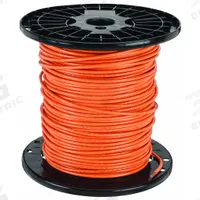 Building Wire: Copper, 6 AWG, 1 Conductors, Stranded, Orange, 500 ft Lg, THHN (MPN 26067901). Key specifications — Voltage: 600 V; Brand: SOUTHWIRE.