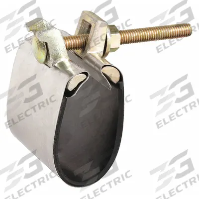APPROVED VENDOR Repair Clamp: For 1/2 in Pipe, 3 in Overall Lg - Partial-Gasket Repair Clamps for Tube & Pipe