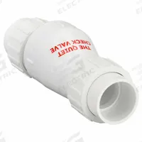 ZOELLER Full Flow Check Valve: Swing, Inline Valve Body, 1 1/2 in Pipe Size, For Water Media, PVC (MPN 30-0040). Key specifications — Brand: ZOELLER.