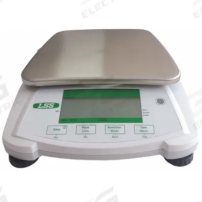 APPROVED VENDOR Compact Bench Scale: 2,000 g Capacity, 0.1 g Readability, g - Precision Lab Balances