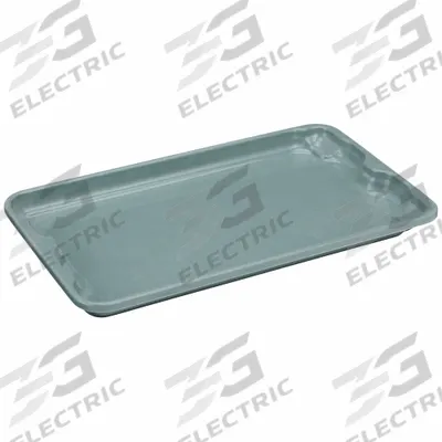 MOLDED FIBERGLASS Lid: 17 7/8 in x 10 5/8 in, Gray - Lids for Extreme-Temperature Stacking & Nesting Totes
