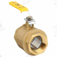 APOLLO Manual Two-Way Ball Valve: 2 1/2 in, Brass, Straight, FNPT x FNPT, Full Port Ball Port, Lever (MPN 94A10901). Key specifications — Brand: APOLLO; Handle: Lever.