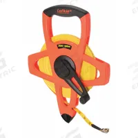 CRESCENT LUFKIN Long Tape Measure: Manual, FM060CME, Metric, 60 m, 1/8 in/1 cm, Plastic with Grip. Key specifications — attr939846: FM060CME; attr939849: Fiberglass; attr939859: Nonmagnetic Single Hook; attr939850: Double-Sided; attr939855: 1/8 in; attr944023: Hook End; attr940484: CRESCENT LUFKIN; attr985224: Plastic with Grip.