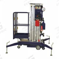 BALLYMORE Mobile Personnel Lift: Battery, Push-Around, 30 ft Elevated Platform Ht, 27 in x 24 in (MPN BMVL-30). Key specifications — attr1045274: BALLYMORE; attr1045277: Batteries.