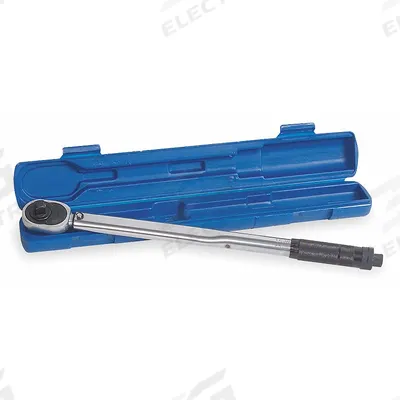 WESTWARD Micrometer Torque Wrench: Foot-Pound/Newton-Meter, 1/2 in Drive Size - Ratcheting Micrometer Torque Wrenches