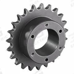 TRITAN Sprocket: For 80 Chain, 23 Teeth, 7.344 in Pitch Dia, 7.88 in Outside Dia, Steel (MPN 80SF23H). Key specifications — Brand: TRITAN; Required Bushing Series: SF.