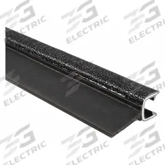 TRIM LOK INC Trim Seal: Top Flap, 25 ft Overall Lg, PVC Outer, For 1/2 in Material Thick - Max (MPN 5B350B2X1/2C-25). Key specifications — Standards: FMVSS 302; Brand: TRIM LOK INC; Color: Black; Outer Material: PVC; Profile Shape: Top Flap; _Gripping Style: Single Tongue.