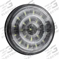 GROTE Strobe Light: Strobe, Clear, 3/4 in Overall Wd, 3/4 in Overall Ht, LED, 12V DC (MPN 77351). Key specifications — Operating Voltage: 12V DC; Mount Type: Bracket; Brand: GROTE; Shape: Round.