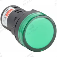 DAYTON Raised Panel Light: 22 mm Panel Mounting Hole Dia, LED, Raised Head (MPN 22NZ09). Key specifications — Brand: DAYTON; Electrical Connection: M3.5 Screw.