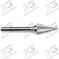 APPROVED VENDOR Carbide Bur: Ball-Nosed Cone, SL-2, Double Cut, 5/16" x 7/8" Head, 1/4" Shank (MPN 19D919). Key specifications — Trade Number: SL-2; Brand: APPROVED VENDOR.