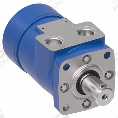 CHAR-LYNN Hydraulic Motor: H Series, 4-Bolt, 3.25 in Pilot, 8.9 cu in/rev - Hydraulic Motors