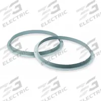 Tubeaxial Companion Flange: For 24 in Fan Dia, Stainless Steel, 1/2 in Hole Dia (MPN 166152). Key specifications — Includes: Predrilled Mounting Holes; Product Type: Companion Flange; Brand: DAYTON; For Fan Type: Tubeaxial; Material: Stainless Steel.