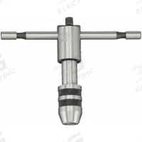 APPROVED VENDOR Tap Wrench: T Handle, Ratcheting Sliding, #0 to 1/4" Tap Capacity (MPN 2CYT5). Key specifications — attr1300690: APPROVED VENDOR; attr1300694: Tap Wrench.