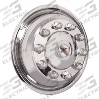 PHOENIX 19.5 10 Lug: 19.5 10 Lug, For 19.5 in Wheel Dia, Stainless Steel, Stainless Steel, 10 Lugs (MPN NH5092F)
