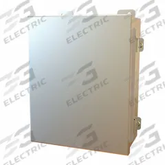 HAMMOND Electrical Enclosure: Stainless Steel, 10 in x 8 in x 4 in, NEMA 12/13/3R/4/4X, w/Panel (MPN 1414N4PHS16I). Key specifications — Brand: HAMMOND; Closure Method: Clamps; Enclosure Material: Stainless Steel; Includes Inner Panel: with Inner Panel Included.