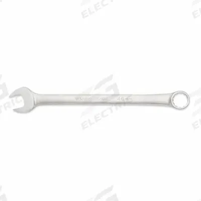 GEARWRENCH Combination Wrench: Alloy Steel, Satin, 46 mm Head Size, 25 1/2 in Overall Lg - Metric 12-Point Combination Wrenches