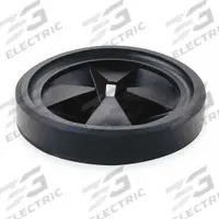IN-SINK-ERATOR Standard Mounting Gasket: Rubber, Black, Mfr Part # SMG-00. Key specifications — Brand: IN-SINK-ERATOR; Color: Black; Material: Rubber; Manufacturer Part Number: SMG-00; Product Type: Standard Mounting Gasket.