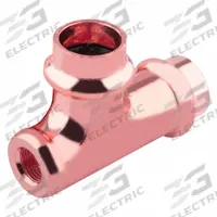 APPROVED VENDOR Crimp Tee Fitting: Tee, 3/4 in CTS x 1/8 in Pipe x 3/4 in CTS size, Copper (MPN 816ZC4). Key specifications — Brand: APPROVED VENDOR; Broad - Material for Bullet: Copper Or Bronze; Brand - Broad: APPROVED VENDOR.