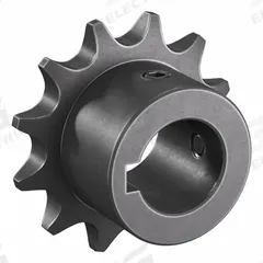 TRITAN Roller Chain Sprocket: 08B, For 1/2 in Chain Pitch, 20 mm Bore Dia, 12 Teeth, Steel (MPN 08BS12H X 20). Key specifications — Brand: TRITAN.