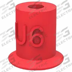 PIAB Vacuum Pad: w/o Adapter, 7.11 mm Pad Dia, Food Grade Silicone Rubber, Clear, 7.11 mm Pad Ht, U6 (MPN U6.21). Key specifications — attr1019136: U6.21; attr1019138: PIAB; attr1019139: 50A.