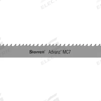 STARRETT Band Saw Blade: Carbide, Advanz(TM), Heat Treated Steel/Nickel Alloy/Stainless Steel - Stainless & Nickel Based Alloys Cutting Blades