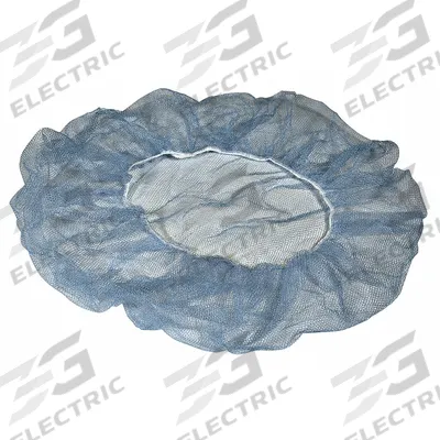 CELLUCAP Hairnet: Gen Use, Polyester, Mediumweight with Fine Mesh, Fine, Mediumweight - Hairnets