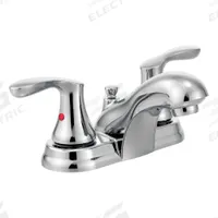 CLEVELAND FAUCET GROUP Bathroom Faucet: Cornerstone, Metal, Chrome Finish, 1.5 gpm Flow Rate, Arc (MPN 40225). Key specifications — Includes: Mounting Kit; Brand: CLEVELAND FAUCET GROUP; Series: Cornerstone.