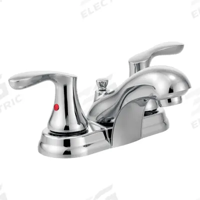 CLEVELAND FAUCET GROUP Bathroom Faucet: Cornerstone, Metal, Chrome Finish, 1.5 gpm Flow Rate - Widespread Handle Bathroom Faucets