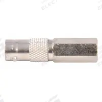 DOLPHIN COMPONENTS CORP Coaxial Connector: Female, Connector, Silver, Twist-On, RG-59/RG-62, 10 PK (MPN DC-UG89-2). Key specifications — attr930438: Connector; attr930422: DOLPHIN COMPONENTS CORP; attr930423: Silver; attr930429: Nickel-Plated; attr930430: Female.