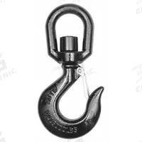 DAYTON Slip Hook: 6,000 lb Working Load Limit, 80 Hook Grade, Alloy Steel, 5/8 in Material Thick (MPN 1DNH9). Key specifications — Color: Black; Brand: DAYTON; Visual Indicator Markings: None.