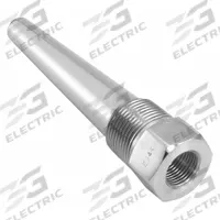 ASHCROFT Threaded Thermowell: Stainless Steel, For 18 in Stem Lg, 16 1/2 in Insertion Lg (MPN 75W1650HT260S). Key specifications — Maximum Operating Temperature: 700°F at 3700 psi; Brand: ASHCROFT; Maximum Operating Pressure: 7,000 psi at 100°F.