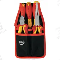 WIHA Insulated Tool Kit: Insulated, 5 Total Pcs, Drivers and Bits/Pliers, Tool Pouch (MPN 32872). Key specifications — attr541600: (1) Diagonal-Cutting Pliers; attr541603: None; attr541599: None; attr541604: None; attr541515: WIHA; attr548994: (1) Phillips Screwdriver.