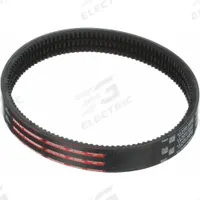 GATES Banded Cogged V-Belt: 5VXP1400, 3 Ribs, 140 in Outside Lg, 2 in Top Wd, 35/64 in Thick (MPN 3/5VXP1400)