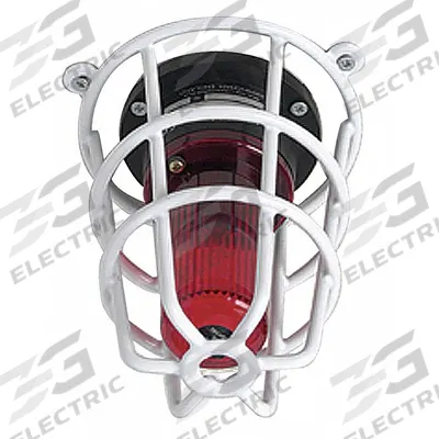 SAFETY TECHNOLOGY INTERNATIONAL Audible and Strobe Guard: Steel, 5 1/8 in Overall Dp - Guards for Alarms & Wall Fixtures
