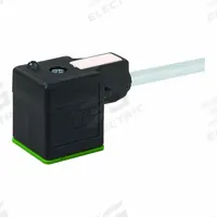 MURRELEKTRONIK Cordset: MSUD A Female Right Angle x Bare Wire, 10 m Cable Lg, PVC, Gray, 3 Pins (MPN 7000-18001-2161000). Key specifications — Wire Size: 18 AWG; Brand: MURRELEKTRONIK; Cable Jacket Color: Gray; IP Rating: IP67.