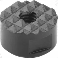 KIPP Through-Hole Insert w/Serrated Face: 10 mm Dia, M5, 10 mm Ht, Serrated (MPN K0385.1010). Key specifications — Brand: KIPP.