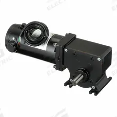 DAYTON DC Gearmotor: Right Angle, 12V DC, TENV, 54 RPM, 165 in-lb Max Torque, 28:1, 16 A, CW/CCW (MPN 5LAF7). Key specifications — Motor Type: Permanent Magnet DC; Brand: DAYTON; Full Load Current: 16 A.