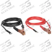 WESTWARD Inverter Cable: 8 AWG, 6 ft Cable Lg, 1YAY6/800 W Inverter, Battery Post Connectors (MPN 1YAY7). Key specifications — For Use With: 800 W Inverter; Cable Wire Gauge: 8 AWG; Includes: Battery Post Connectors; Brand: WESTWARD.