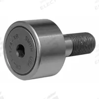 SMITH BEARING Cam Follower: 1 1/8 in Dia, Std, 1 Row, Open, Hex Socket, Flat, 5/8 in Roller Wd (MPN CR-1-1/8-B). Key specifications — Brand: SMITH BEARING; Duty Type: Standard; System of Measurement: Inch.