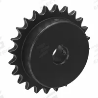 TSUBAKI Single Strand Sprocket: 40, For 1/2 in Chain Pitch, 3/4 in Bore Dia, 24 Teeth, Steel (MPN 40B24F-3/4). Key specifications — Brand: TSUBAKI.