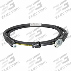 Hydraulic Hose: 1/4 in ID, NPTF x C604, 10 ft Lg, 3/8 in x 3/8 in Fitting Size, Rubber, HC9210B. Key specifications — Hose Tube Material: Rubber; Fitting Type: NPTF x C604; Manufacturer Part Number: HC9210B; Brand: ENERPAC.