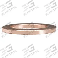 SUR&R Brake Line Washer: Brake Line Washer, Copper, 15/16 in Outside Dia, 10 Pieces, 10 PK (MPN BRC287). Key specifications — Material: Copper; Product Type: Brake Line Washer; Brand: SUR&R; Color: Bronze.
