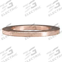 SUR&R Brake Line Washer: Brake Line Washer, Copper, 15/16 in Outside Dia, 10 Pieces, 10 PK (MPN BRC287). Key specifications — Material: Copper; Product Type: Brake Line Washer; Brand: SUR&R; Color: Bronze.